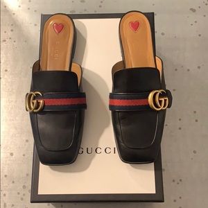 Gucci Leather Slipper 37.5